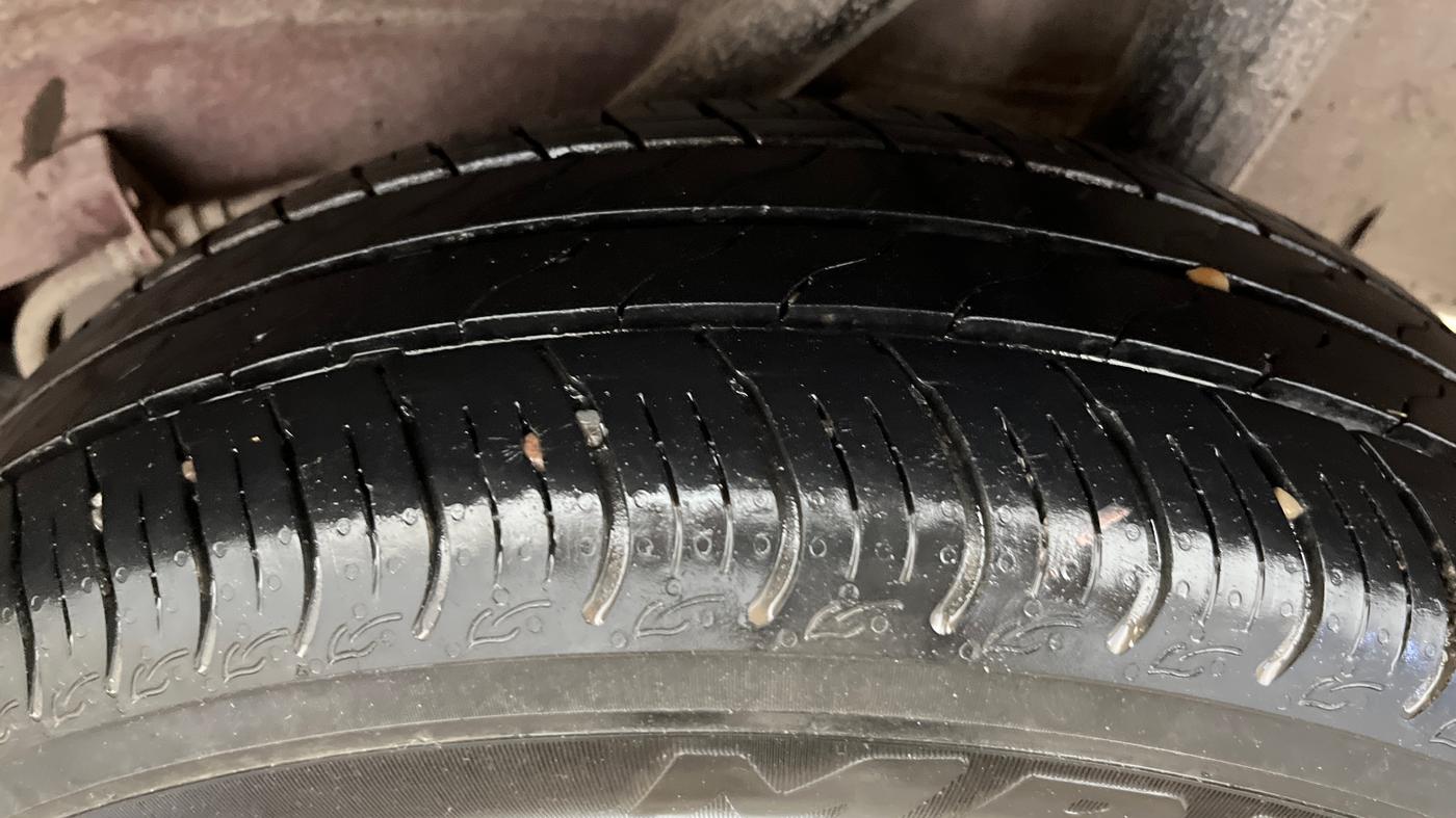 2019 Honda Amaze 1.2L I-VTEC S, Petrol, Manual, 86,804 km, Left Rear Tyre Tread