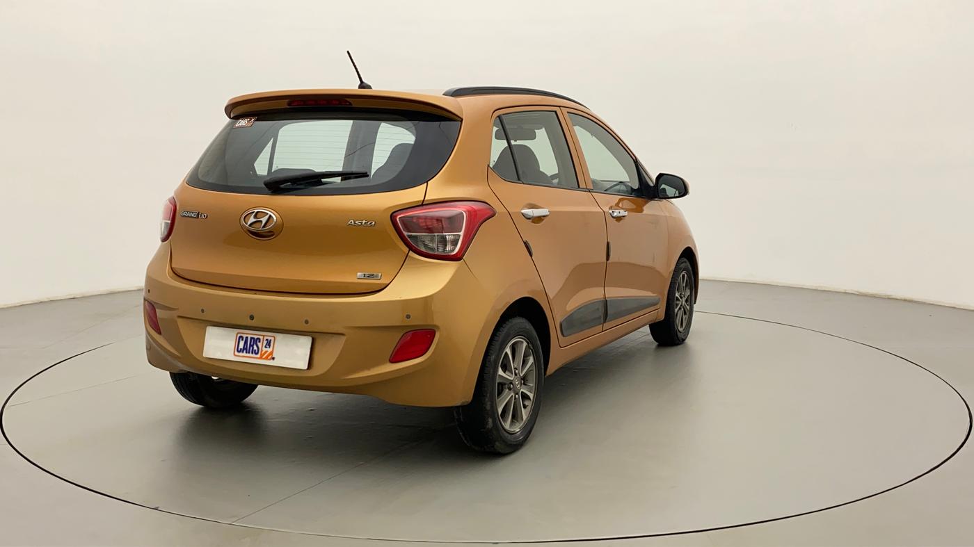 2013 Hyundai Grand i10 ASTA (O) 1.2 KAPPA VTVT, Petrol, Manual, 61,290 km, Right Back Diagonal