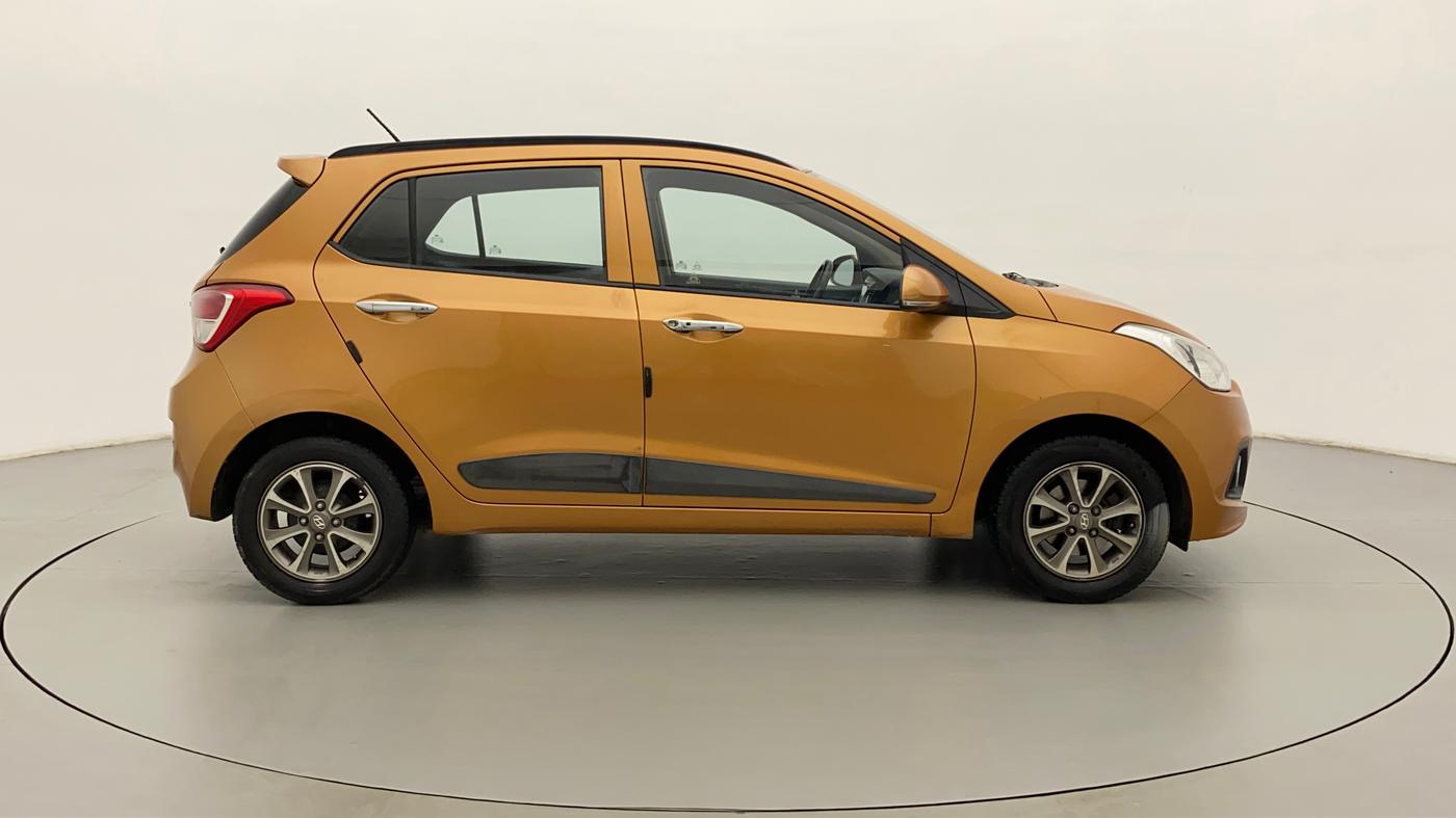 2013 Hyundai Grand i10 ASTA (O) 1.2 KAPPA VTVT, Petrol, Manual, 61,290 km, Right Side View