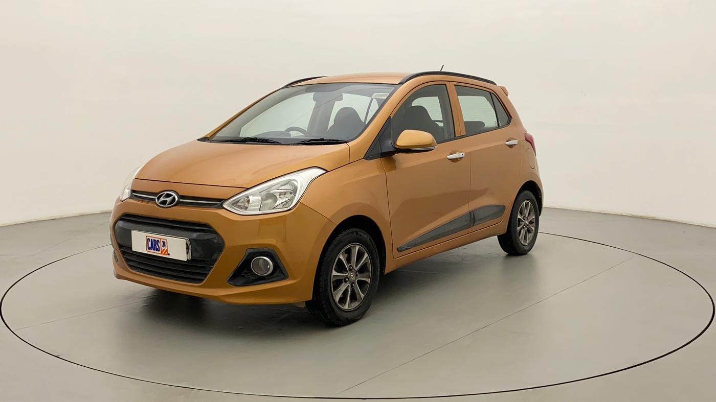 2013 Hyundai Grand i10 ASTA (O) 1.2 KAPPA VTVT, Petrol, Manual, 61,290 km, Left Front Diagonal