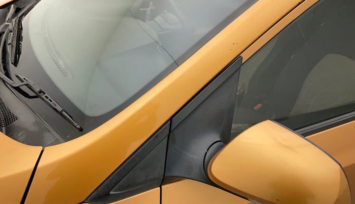 2013 Hyundai Grand i10 ASTA (O) 1.2 KAPPA VTVT, Petrol, Manual, 61,290 km, Left A pillar - Slightly dented