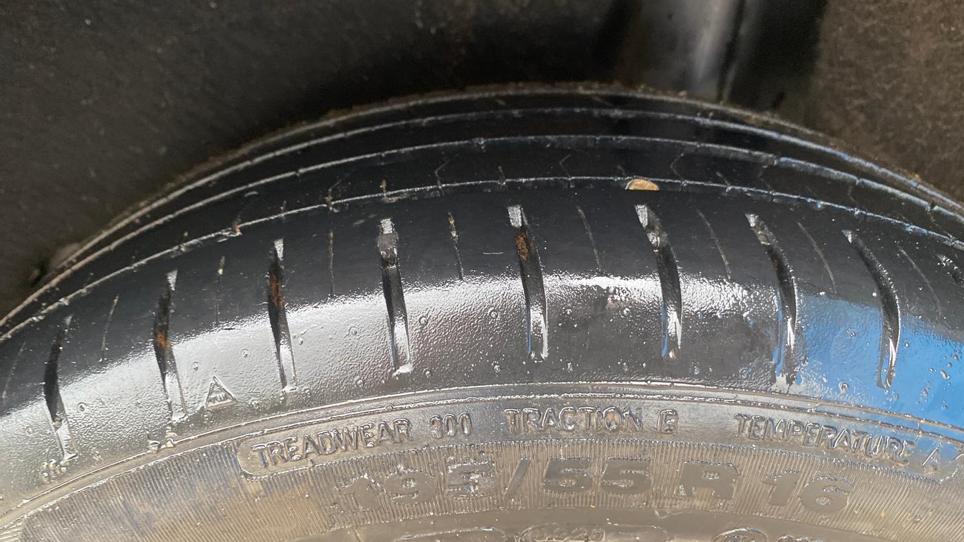 2020 Maruti Baleno ZETA PETROL 1.2, Petrol, Manual, 62,924 km, Left Rear Tyre Tread