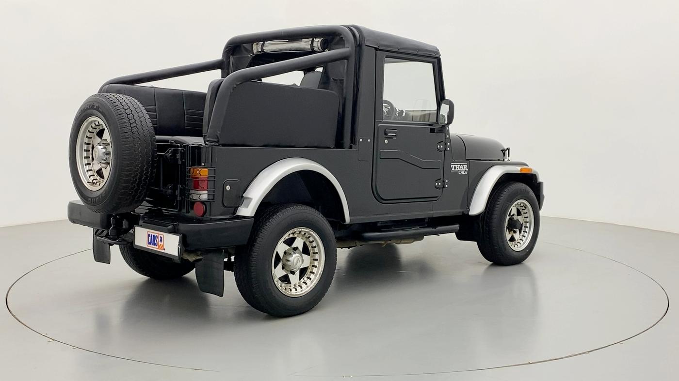 2015 Mahindra Thar CRDE 4X4 BS IV, Diesel, Manual, 31,668 km, Right Back Diagonal (45- Degree) View