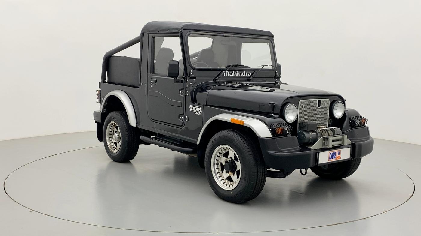 2015 Mahindra Thar CRDE 4X4 BS IV, Diesel, Manual, 31,668 km, Right Front Diagonal (45- Degree) View