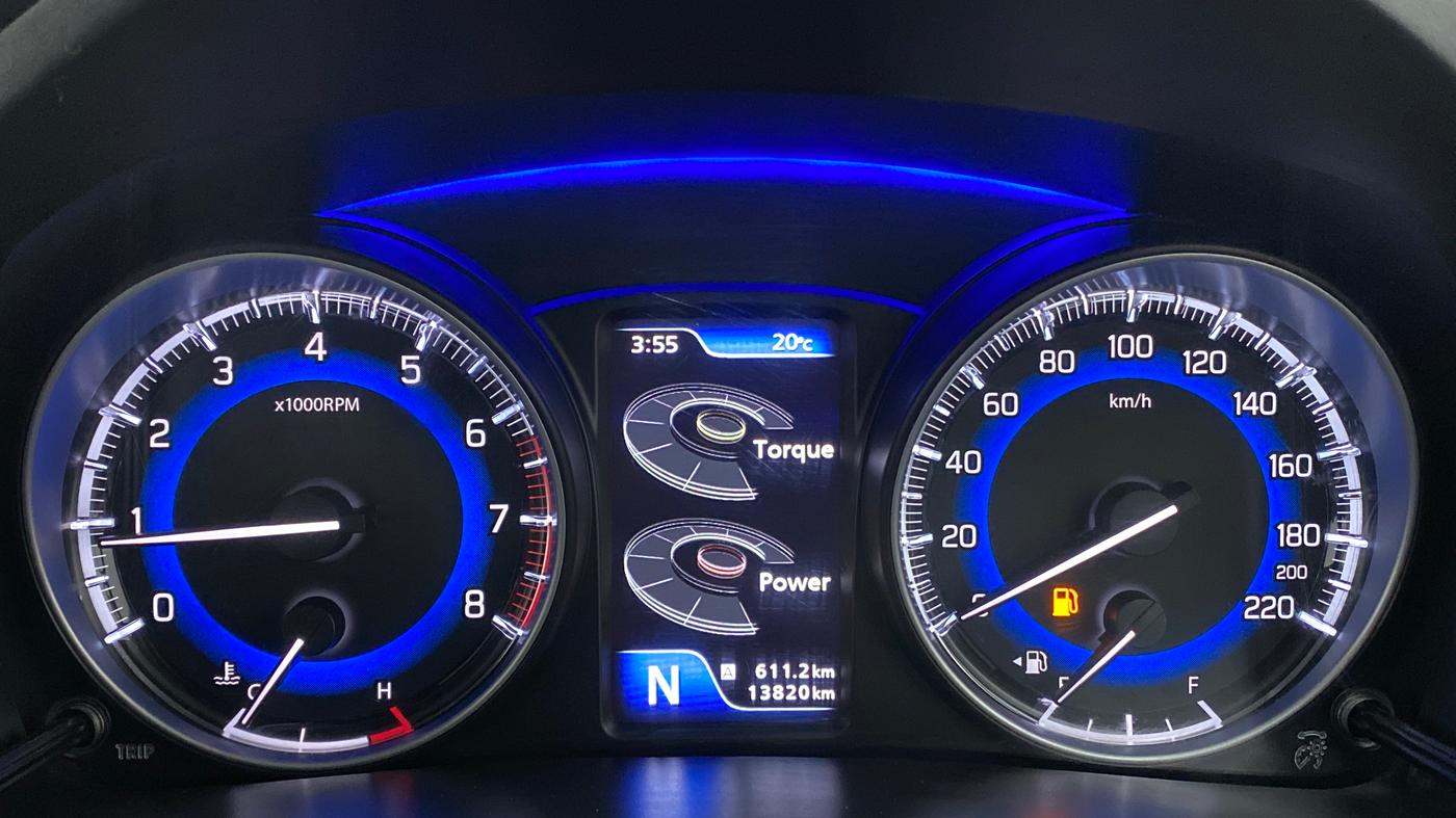2019 Toyota Glanza G CVT, Petrol, Automatic, 13,846 km, Odometer Image