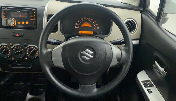 2014 Maruti Wagon R 1.0 LXI CNG, CNG, Manual, 99,204 km, Steering Wheel Close Up