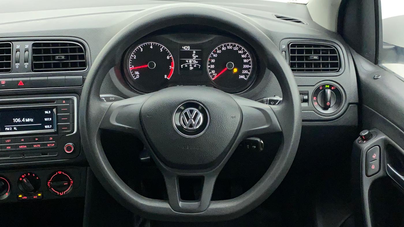 2020 Volkswagen Polo COMFORTLINE PLUS 1.0L MPI, Petrol, Manual, 42,030 km, Steering Wheel Close Up