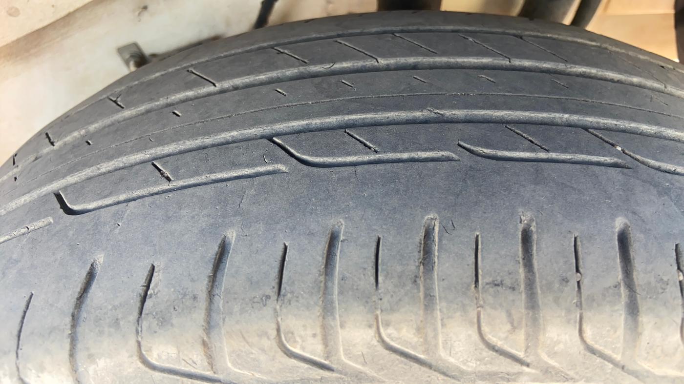2024 Tata NEXON SMART+ 1.2 PETROL, Petrol, Manual, 45,821 km, Left Rear Tyre Tread