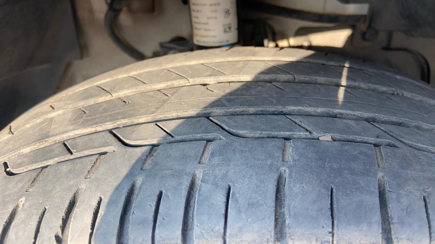 2024 Tata NEXON SMART+ 1.2 PETROL, Petrol, Manual, 45,821 km, Right Front Tyre Tread
