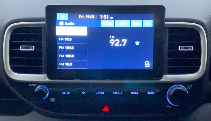 2020 Hyundai VENUE SX 1.5 CRDI, Diesel, Manual, 30,477 km, Infotainment System