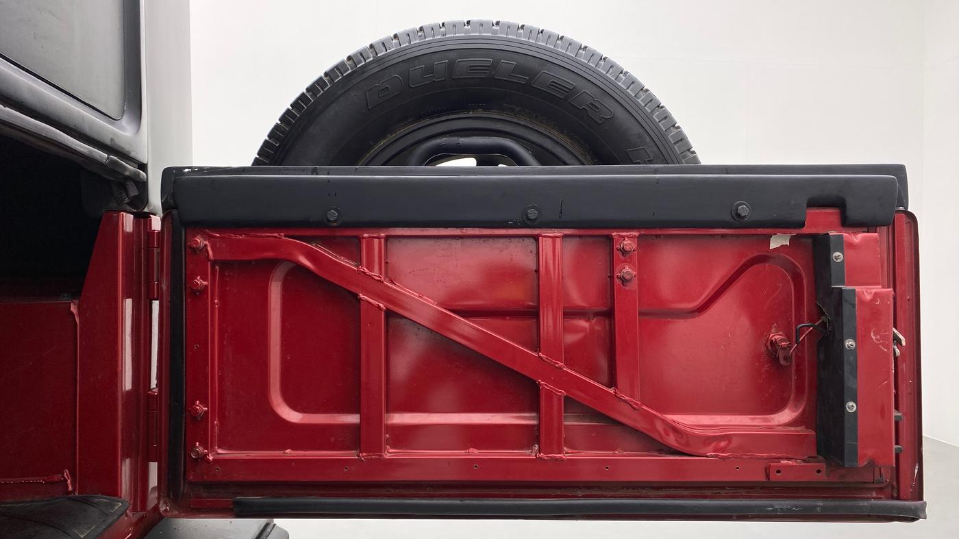 2017 Mahindra Thar CRDE 4X4 BS IV, Diesel, Manual, 41,028 km, Boot Door Open