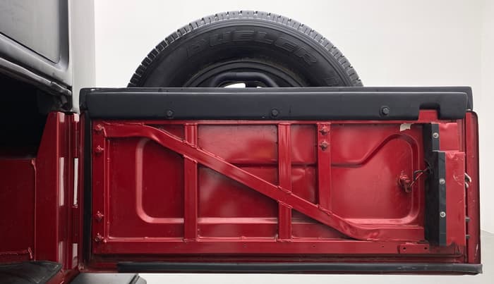 2017 Mahindra Thar CRDE 4X4 BS IV, Diesel, Manual, 41,028 km, Boot Door Open