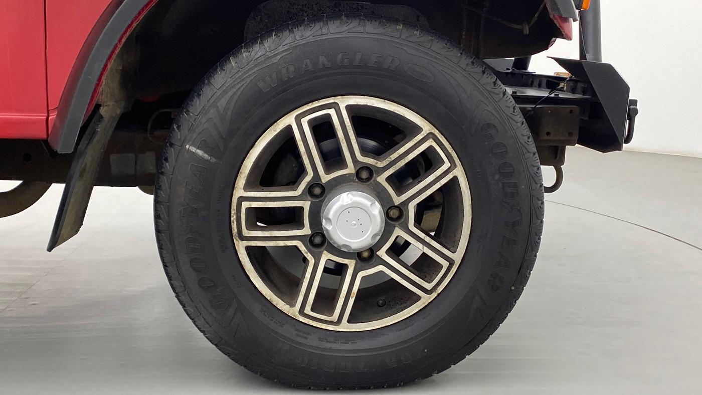 2017 Mahindra Thar CRDE 4X4 BS IV, Diesel, Manual, 41,028 km, Right Front Wheel