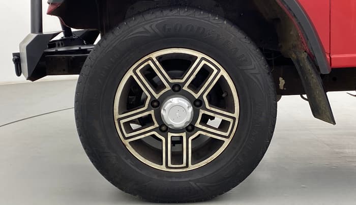 2017 Mahindra Thar CRDE 4X4 BS IV, Diesel, Manual, 41,028 km, Left Front Wheel