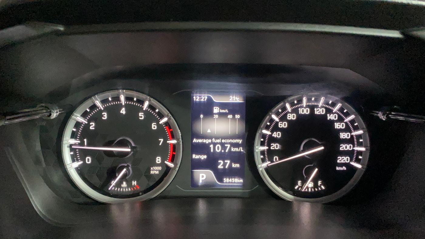 2022 Maruti Grand Vitara ALPHA SMART HYBRID AT, Petrol, Automatic, 58,453 km, Odometer Image