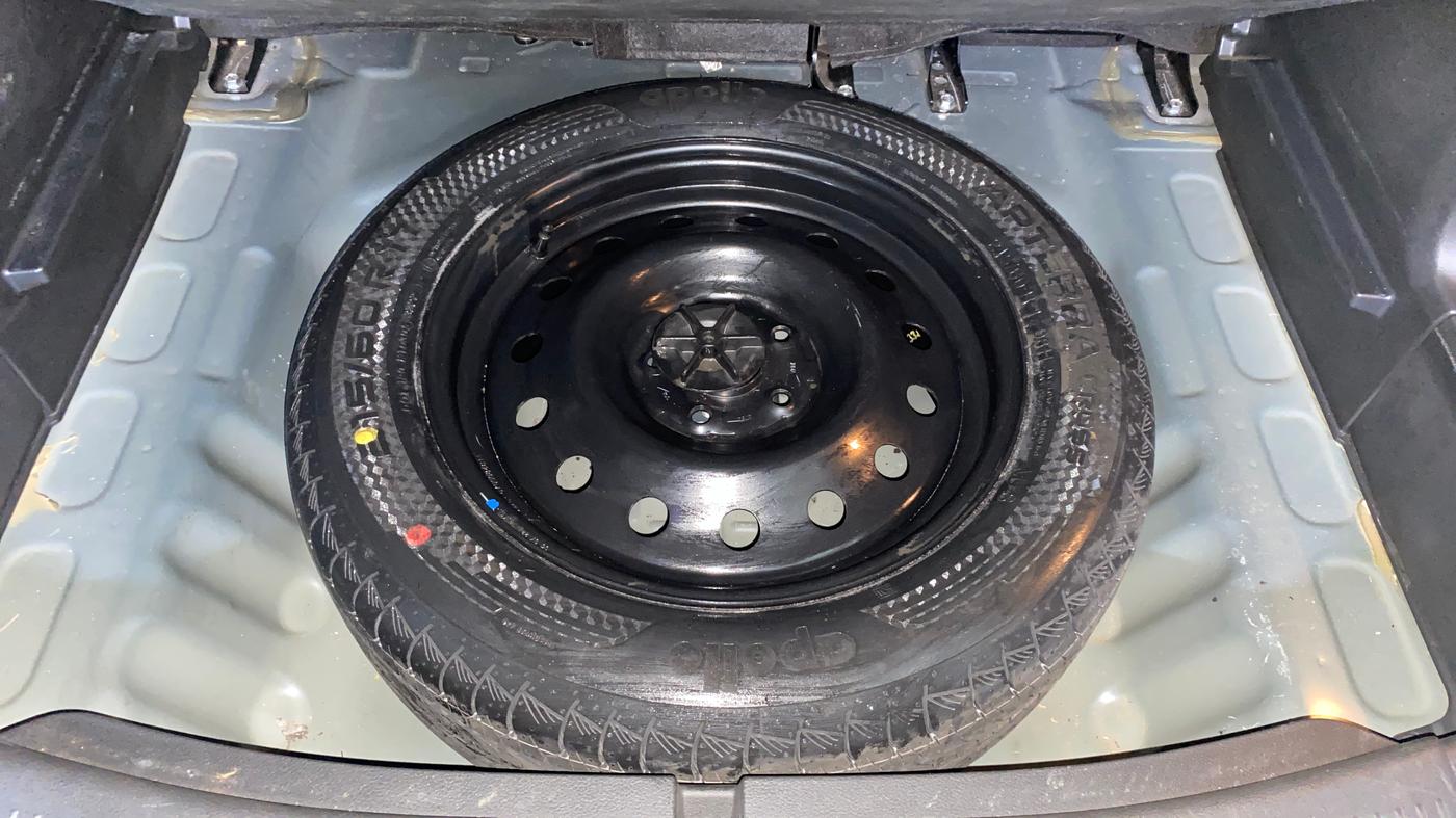 2022 Maruti Grand Vitara ALPHA SMART HYBRID AT, Petrol, Automatic, 58,453 km, Spare Tyre