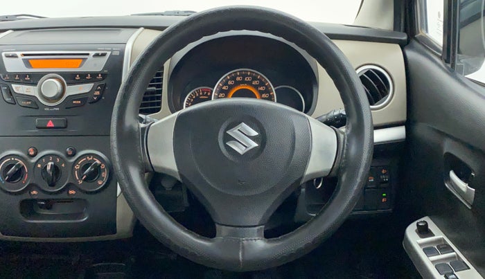 2013 Maruti Wagon R 1.0 VXI, Petrol, Manual, 57,563 km, Steering Wheel Close Up