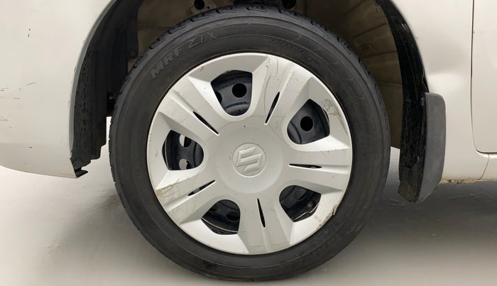 2013 Maruti Wagon R 1.0 VXI, Petrol, Manual, 57,563 km, Left Front Wheel