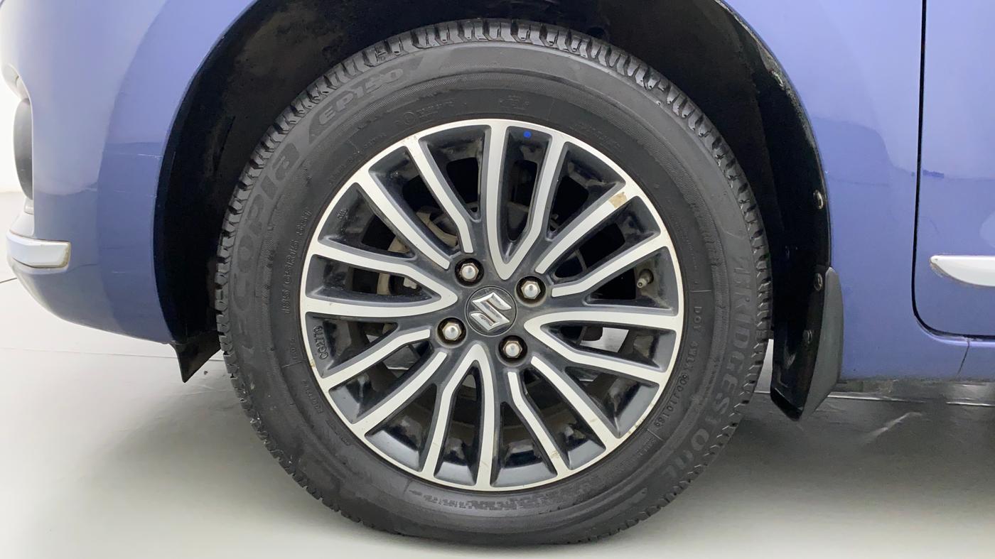 2018 Maruti Dzire ZXI Plus AMT, Petrol, Automatic, 28,319 km, Left Front Wheel
