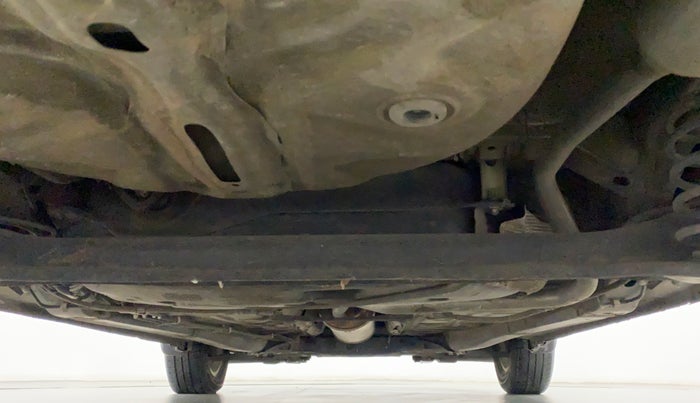 2018 Maruti Dzire ZXI Plus AMT, Petrol, Automatic, 28,319 km, Rear Underbody