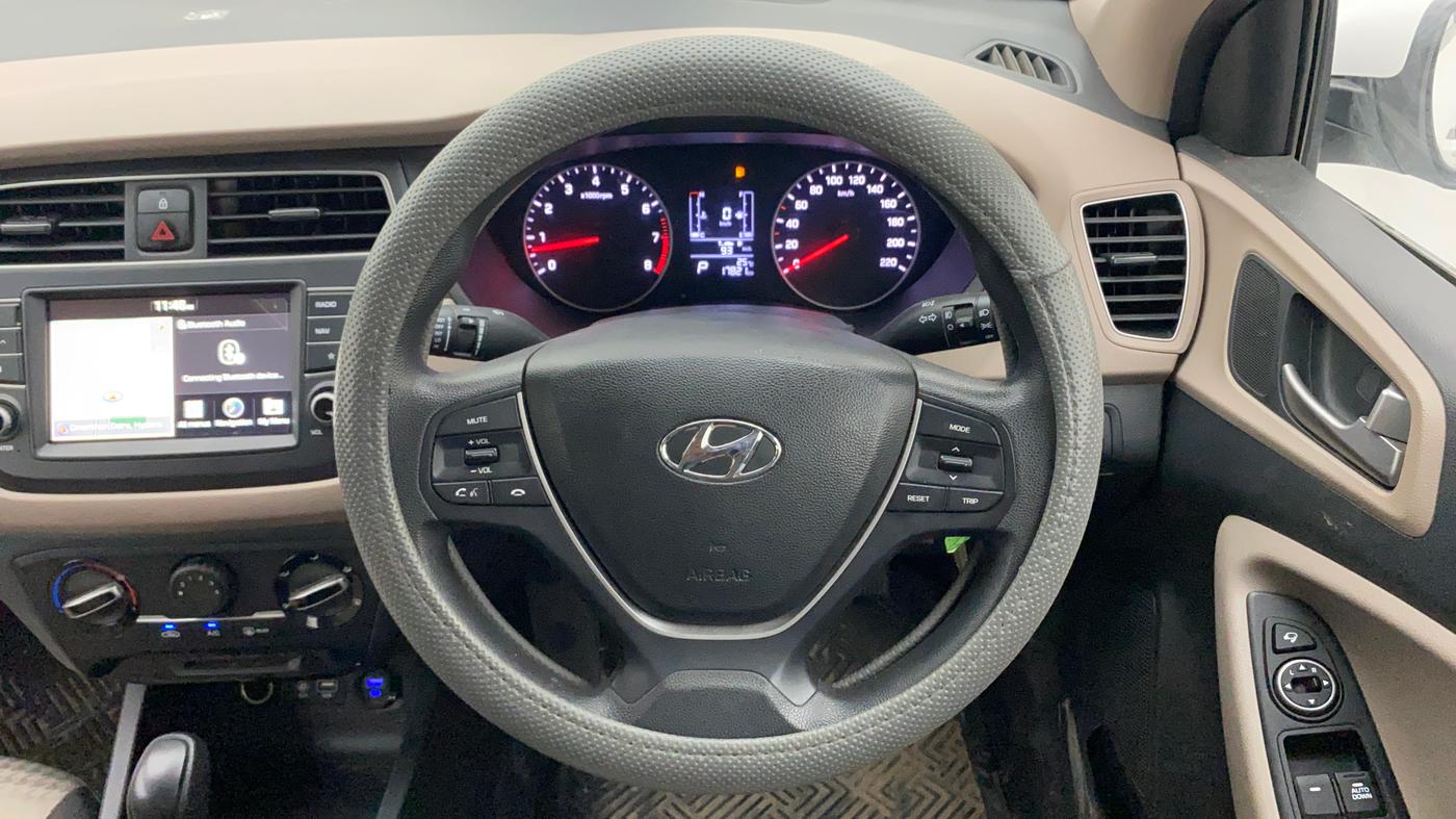 2019 Hyundai Elite i20 SPORTZ PLUS  1.2 CVT, Petrol, Automatic, 17,755 km, Steering Wheel Close Up