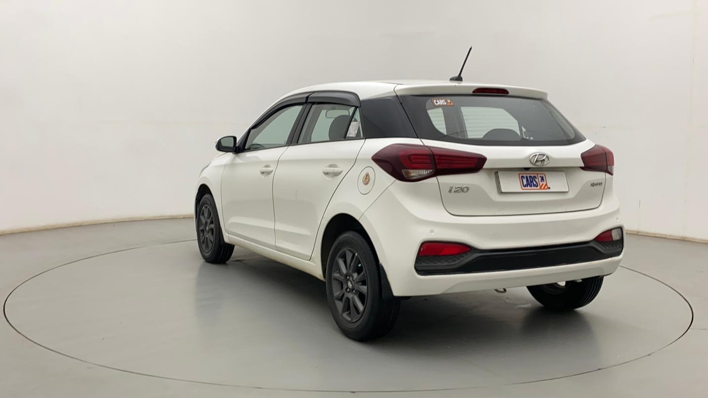 2019 Hyundai Elite i20 SPORTZ PLUS  1.2 CVT, Petrol, Automatic, 17,755 km, Left Back Diagonal