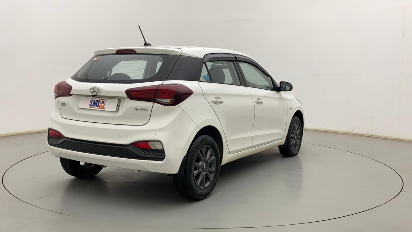 2019 Hyundai Elite i20 SPORTZ PLUS  1.2 CVT, Petrol, Automatic, 17,755 km, Right Back Diagonal
