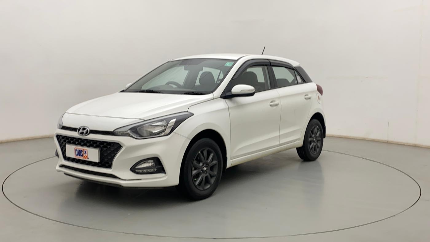 2019 Hyundai Elite i20 SPORTZ PLUS  1.2 CVT, Petrol, Automatic, 17,755 km, Left Front Diagonal