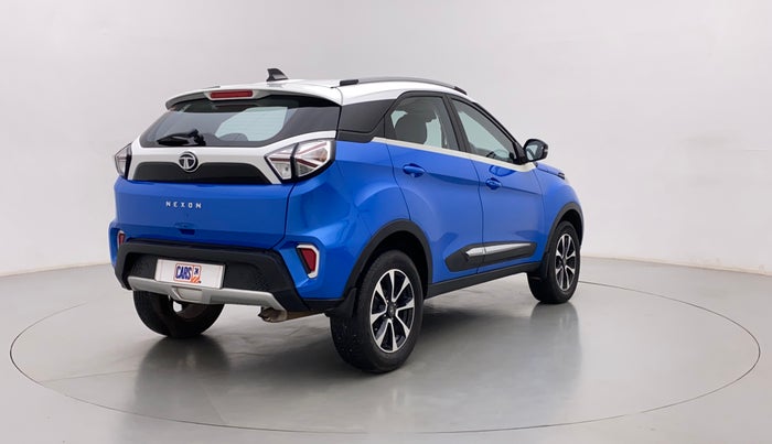 2021 Tata NEXON XZA PLUS (O) PETROL DUAL TONE, Petrol, Automatic, 11,451 km, Right Back Diagonal