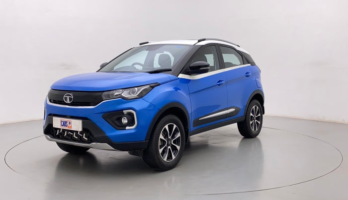 2021 Tata NEXON XZA PLUS (O) PETROL DUAL TONE, Petrol, Automatic, 11,451 km, Left Front Diagonal