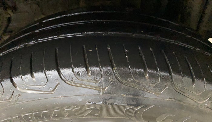 2022 Tata Tiago XTA PETROL, Petrol, Automatic, 53,060 km, Left Rear Tyre Tread