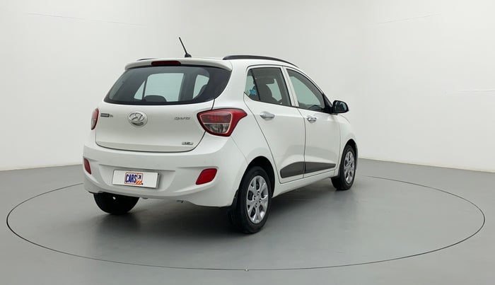 2014 Hyundai Grand i10 SPORTZ 1.2 KAPPA VTVT, Petrol, Manual, 47,072 km, Right Back Diagonal