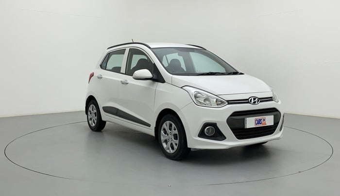 2014 Hyundai Grand i10 SPORTZ 1.2 KAPPA VTVT, Petrol, Manual, 47,072 km, Right Front Diagonal