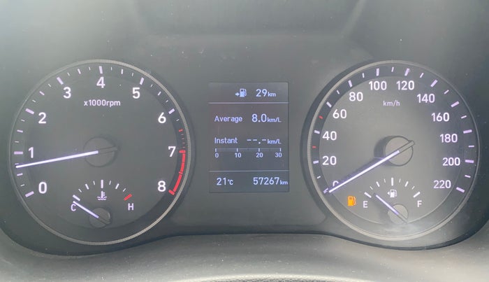 2019 Hyundai Verna 1.6 VTVT SX O, Petrol, Manual, 57,227 km, Odometer Image