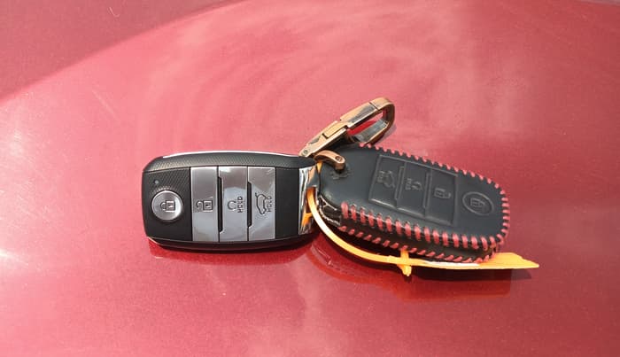 2022 KIA SONET HTX 1.5 AT, Diesel, Automatic, 41,894 km, Key Close Up