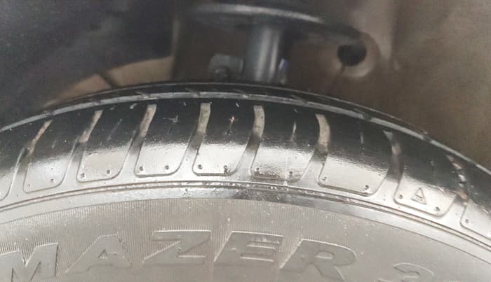 2019 Maruti Dzire VXI AMT, Petrol, Automatic, 38,987 km, Left Front Tyre Tread
