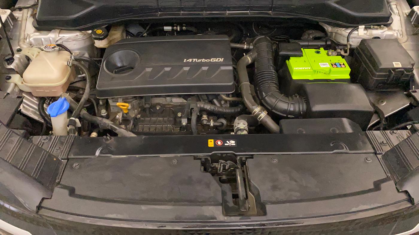 2022 KIA CARENS PRESTIGE 1.4 PETROL 7 STR, Petrol, Manual, 30,835 km, Engine View