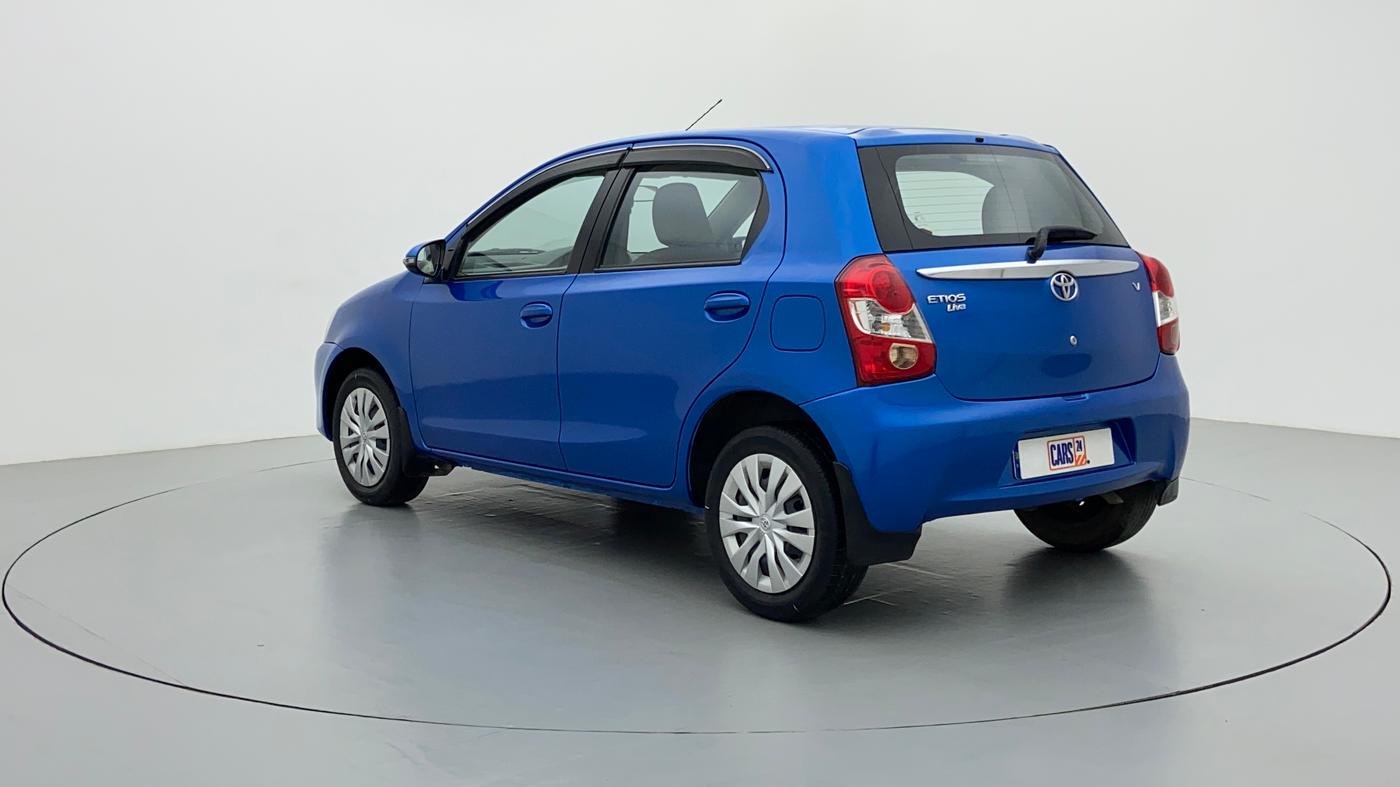 2013 Toyota Etios Liva V, Petrol, Manual, 49,233 km, Left Back Diagonal