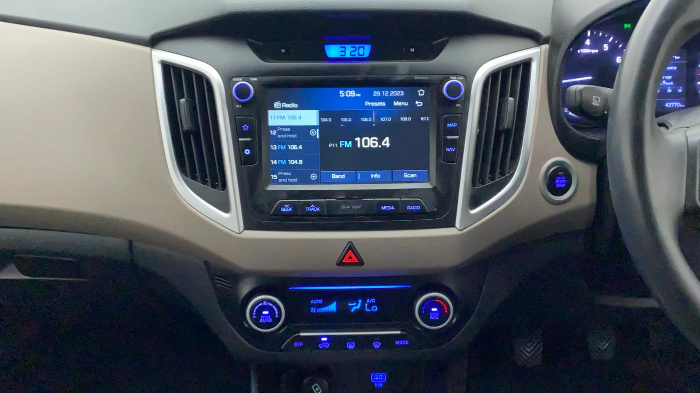 2019 Hyundai Creta SX (O) 1.6 PETROL, Petrol, Manual, 43,975 km, Air Conditioner