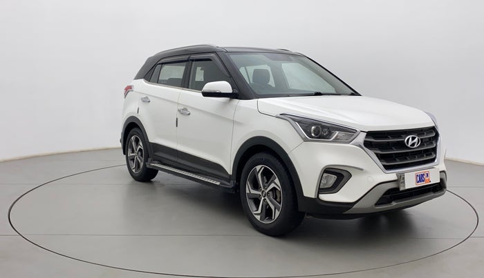 2019 Hyundai Creta SX (O) 1.6 PETROL, Petrol, Manual, 43,975 km, Right Front Diagonal