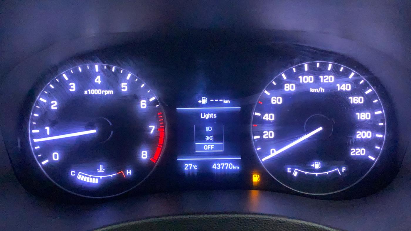 2019 Hyundai Creta SX (O) 1.6 PETROL, Petrol, Manual, 43,975 km, Odometer Image