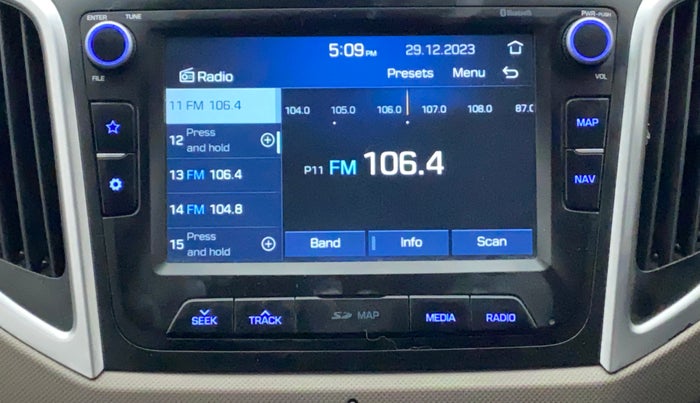 2019 Hyundai Creta SX (O) 1.6 PETROL, Petrol, Manual, 43,975 km, Infotainment System