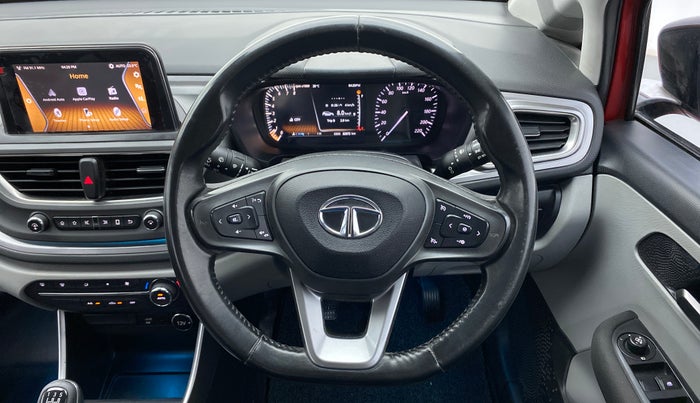 2020 Tata ALTROZ XZ (O) PETROL, Petrol, Manual, 82,072 km, Steering Wheel Close Up