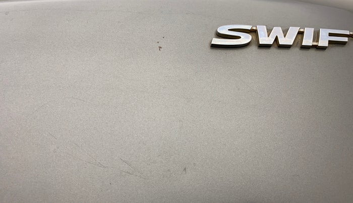 2015 Maruti Swift VXI, Petrol, Manual, 50,888 km, Dicky (Boot door) - Slightly dented