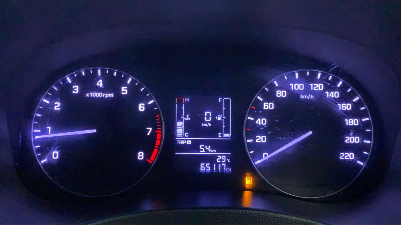 2016 Hyundai Creta BASE 1.6 PETROL, Petrol, Manual, 65,187 km, Odometer Image