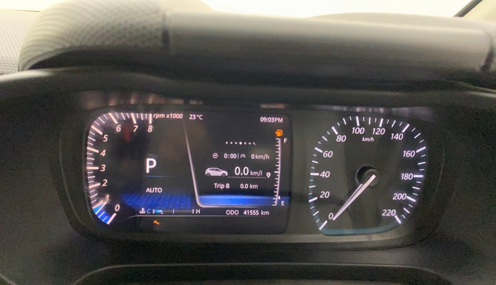 2022 Tata ALTROZ XZA, Petrol, Automatic, 41,552 km, Odometer Image