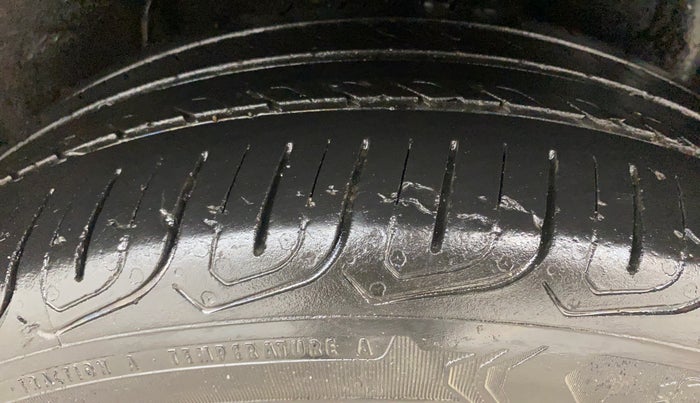 2022 Tata ALTROZ XZA, Petrol, Automatic, 41,552 km, Left Rear Tyre Tread