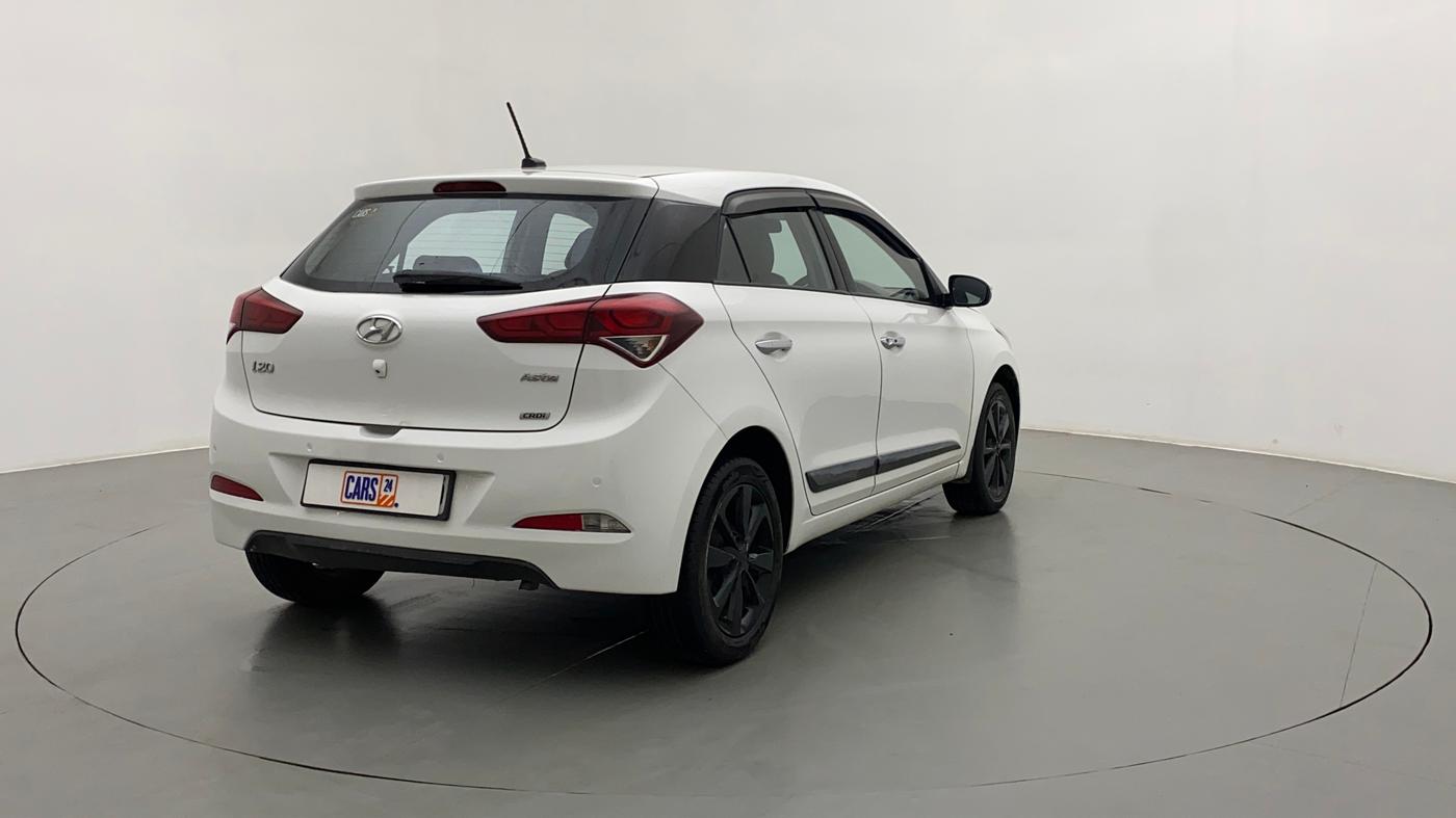 2016 Hyundai Elite i20 ASTA 1.4 CRDI (O), Diesel, Manual, 77,244 km, Right Back Diagonal