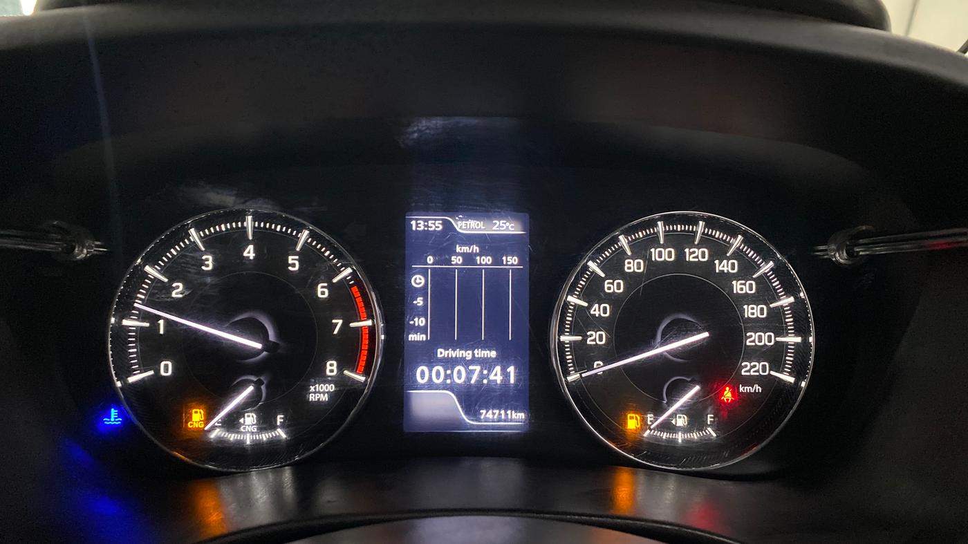 2023 Toyota Glanza G E-CNG, CNG, Manual, 74,710 km, Odometer Image