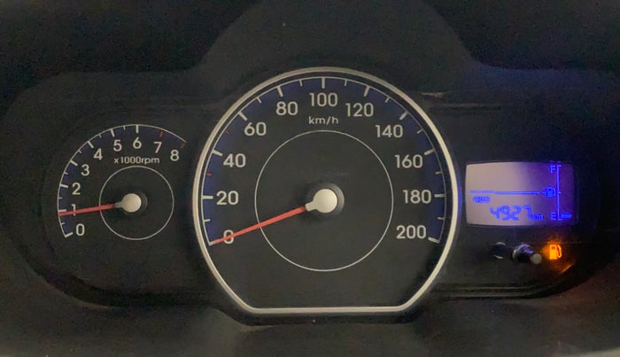 2013 Hyundai i10 SPORTZ 1.2, Petrol, Manual, 4,927 km, Odometer Image